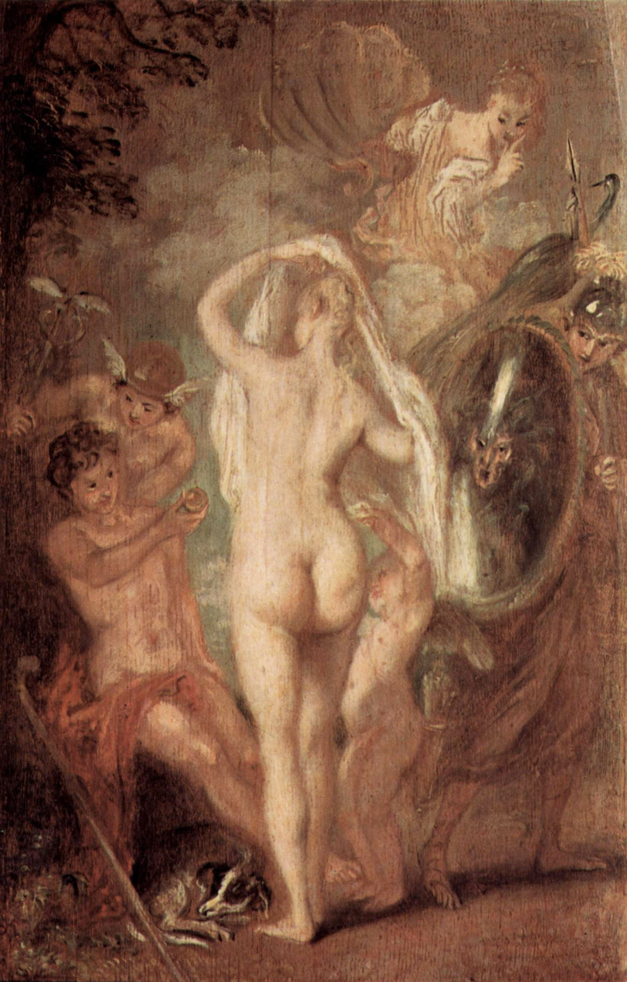 Il giudizio di Paride - Antoine Watteau