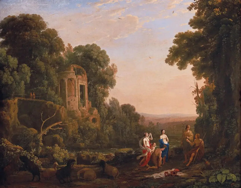 Il Giudizio di Paride - Claude Lorrain