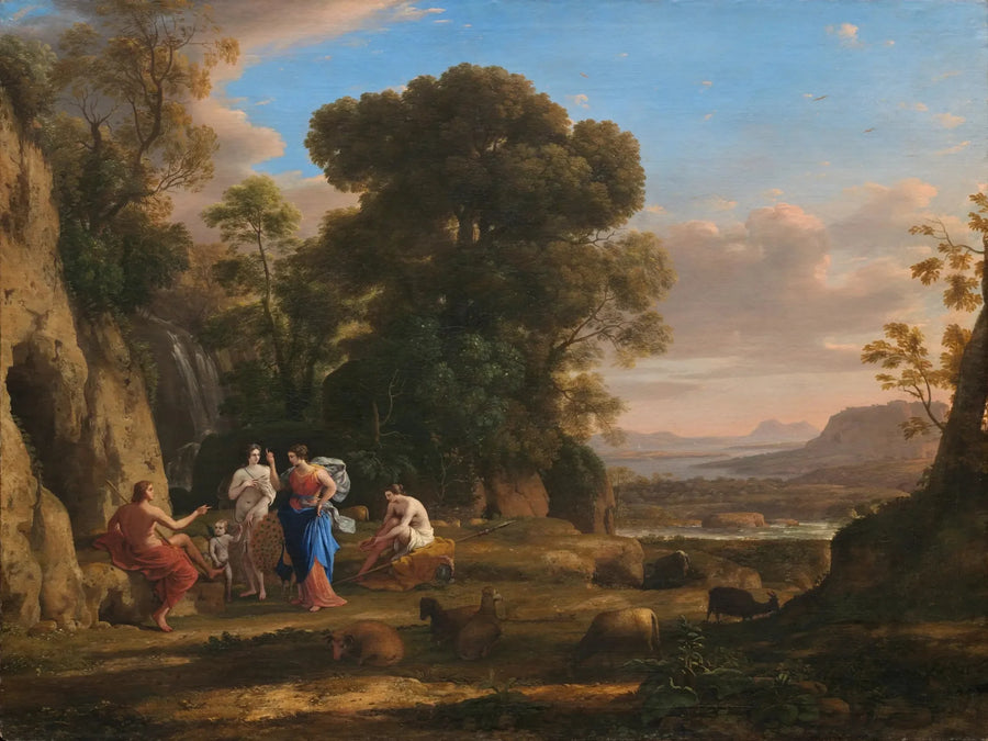 Il Giudizio di Paride - Claude Lorrain