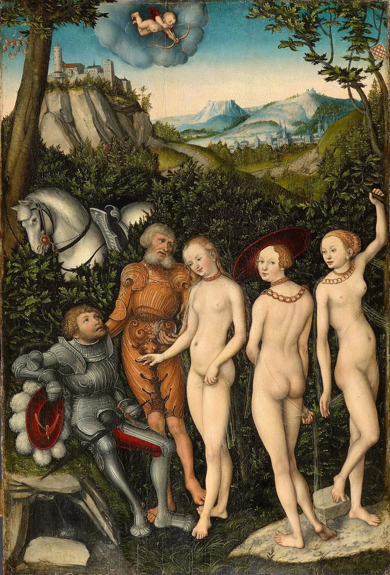 Il Giudizio di Paride - Lucas Cranach il Vecchio