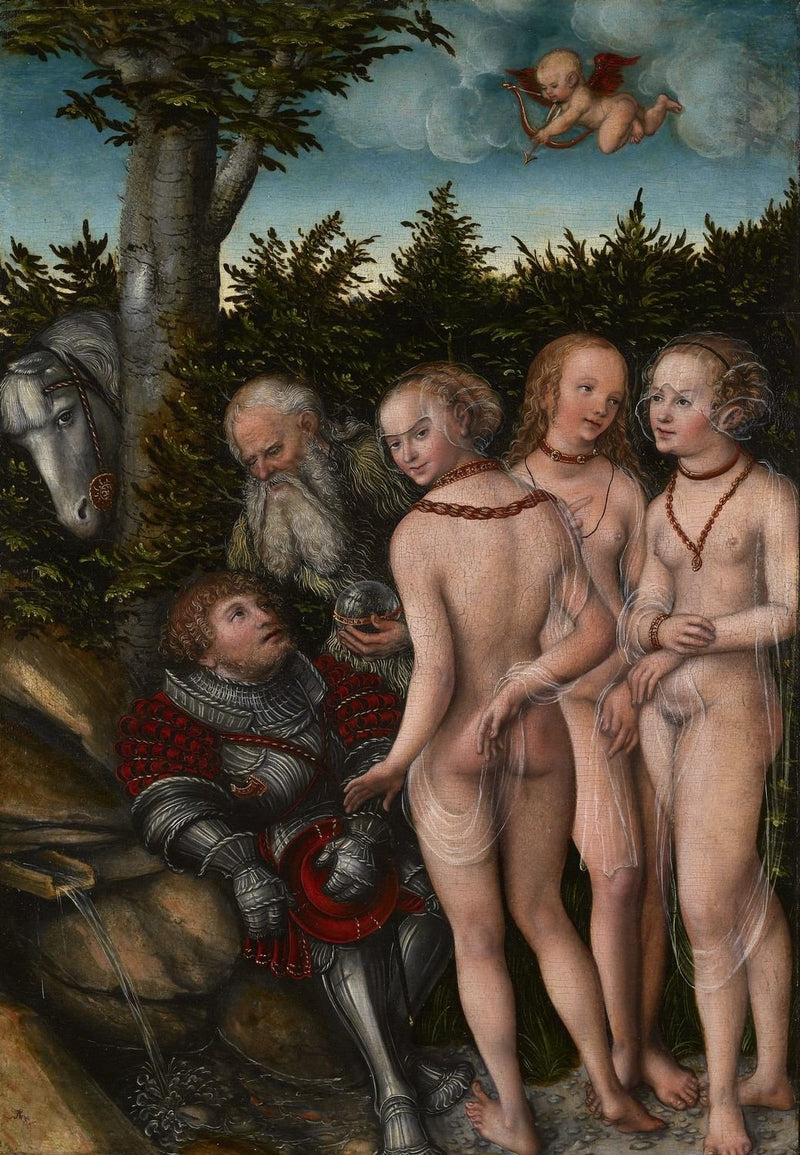 Il giudizio di Paride - Lucas Cranach il Vecchio