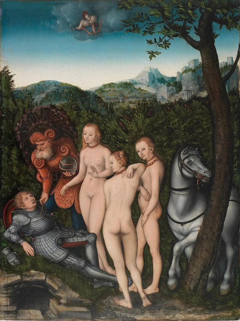 Il Giudizio di Paride - Lucas Cranach il Vecchio
