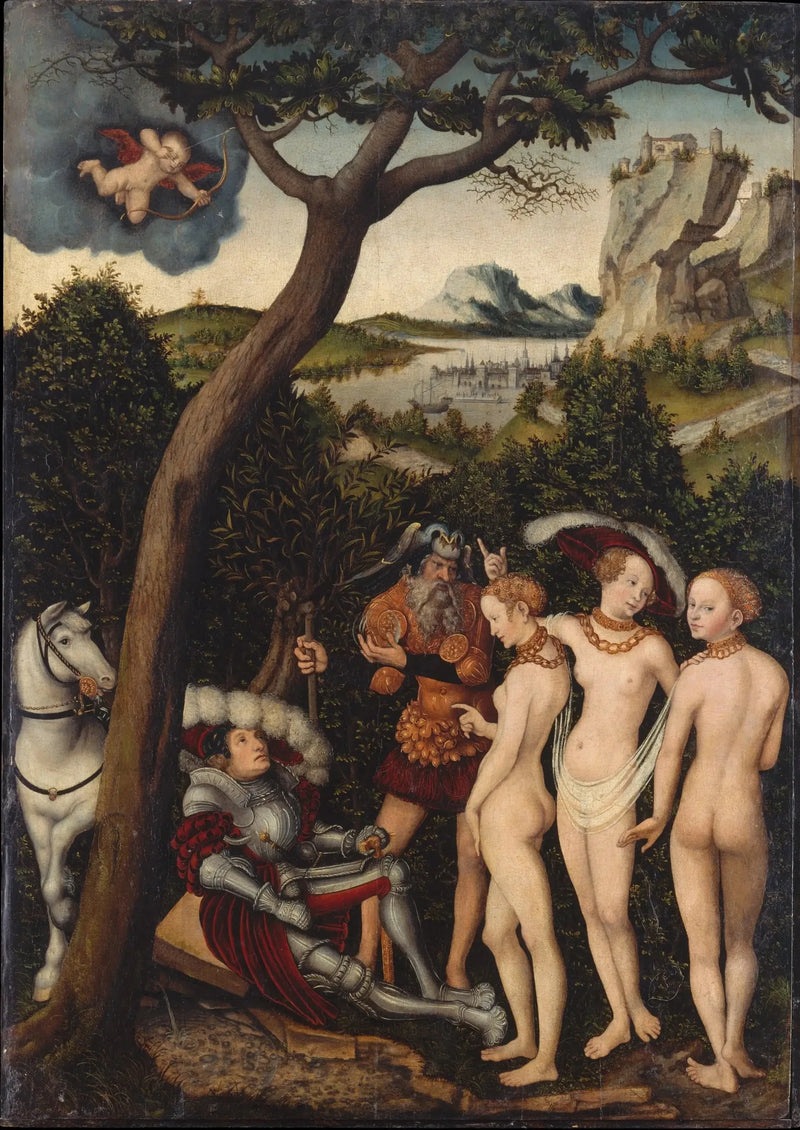 Il Giudizio di Paride - Lucas Cranach il Vecchio