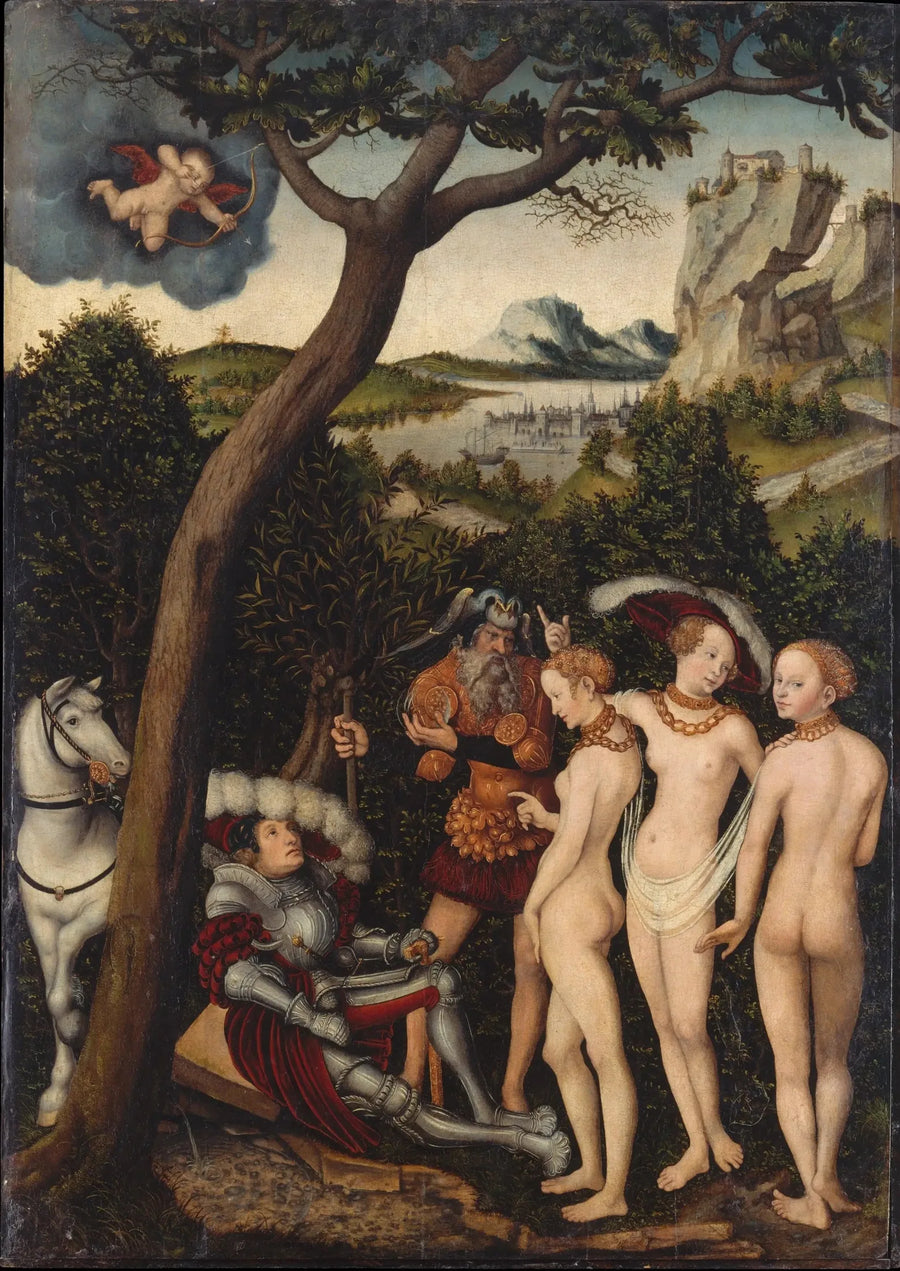 Il Giudizio di Paride - Lucas Cranach il Vecchio