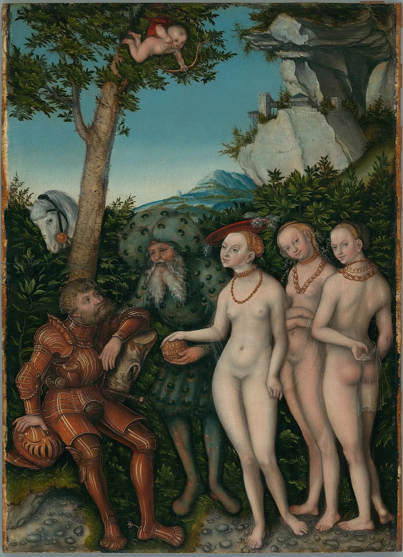 Il Giudizio di Paride - Lucas Cranach il Vecchio