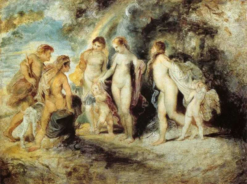Il Giudizio di Paride - Peter Paul Rubens