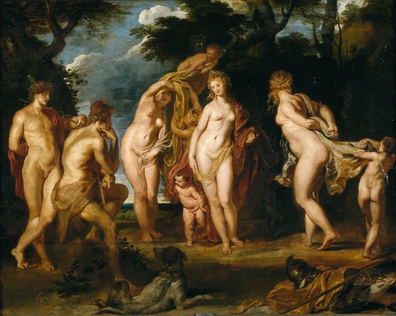 Il Giudizio di Paride - Peter Paul Rubens