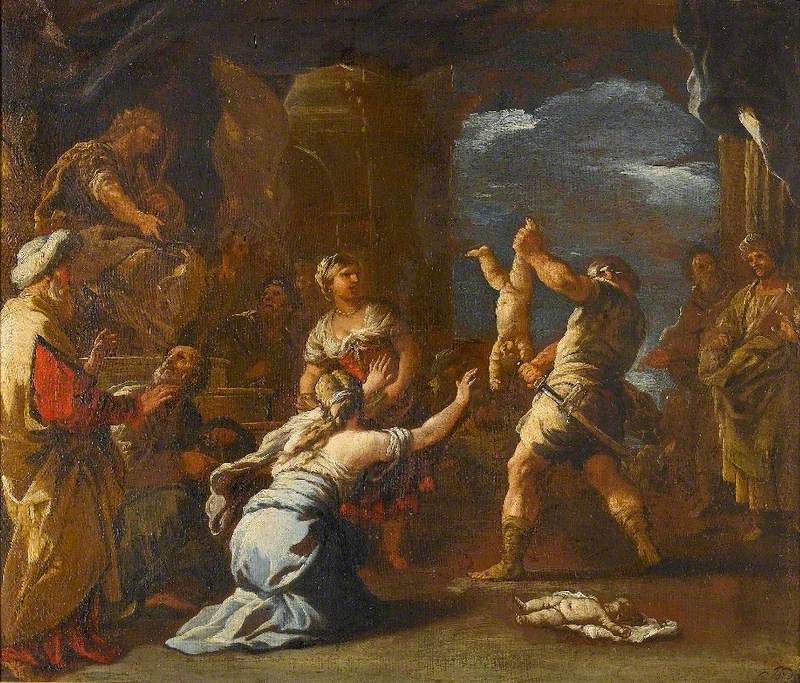 Il giudizio di Salomone - Luca Giordano