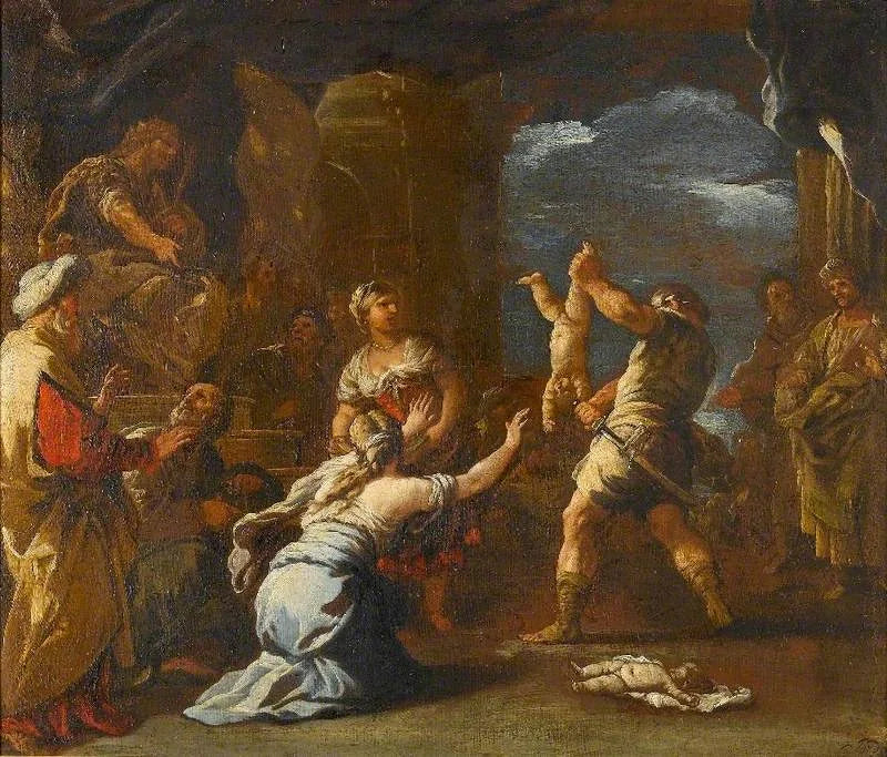 Il giudizio di Salomone - Luca Giordano
