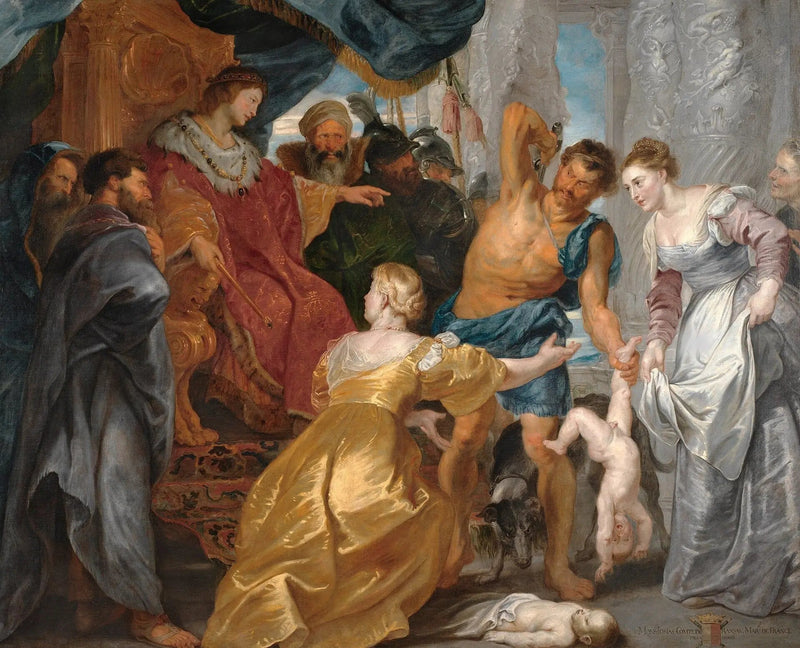 Il giudizio di Salomone - Peter Paul Rubens