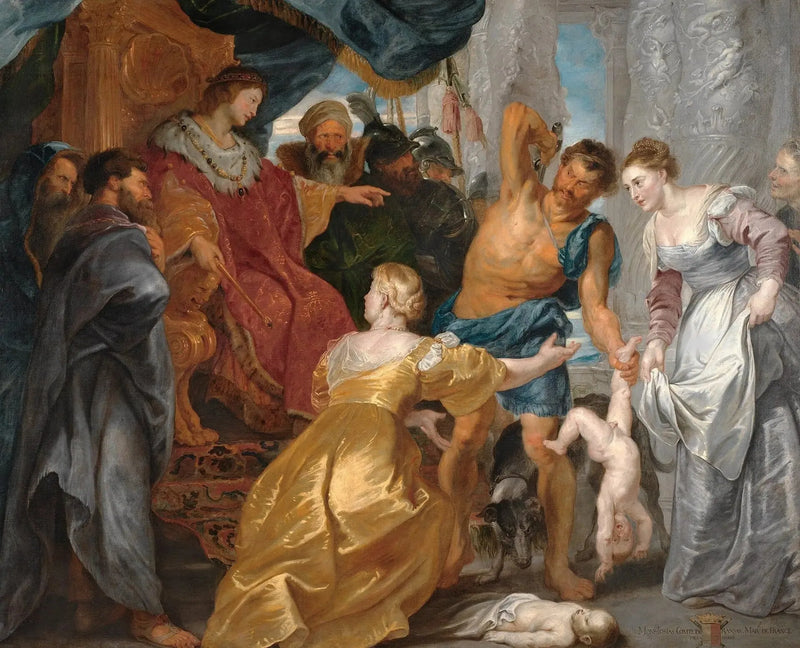 Il giudizio di Salomone - Peter Paul Rubens