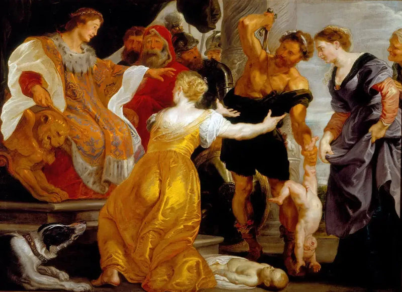 Il Giudizio di Salomone - Peter Paul Rubens