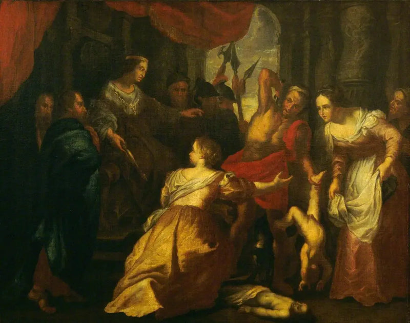 Il giudizio di Salomone - Peter Paul Rubens
