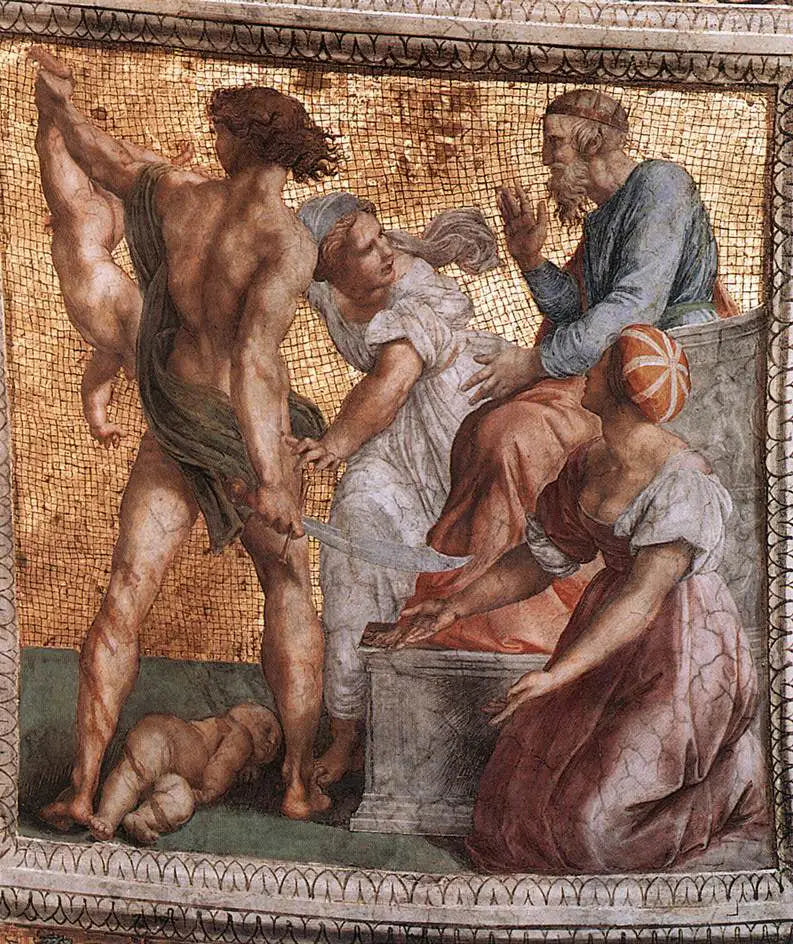 Il giudizio di Salomone - Raffaello Sanzio