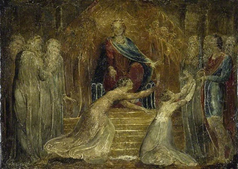 Il Giudizio di Salomone - William Blake