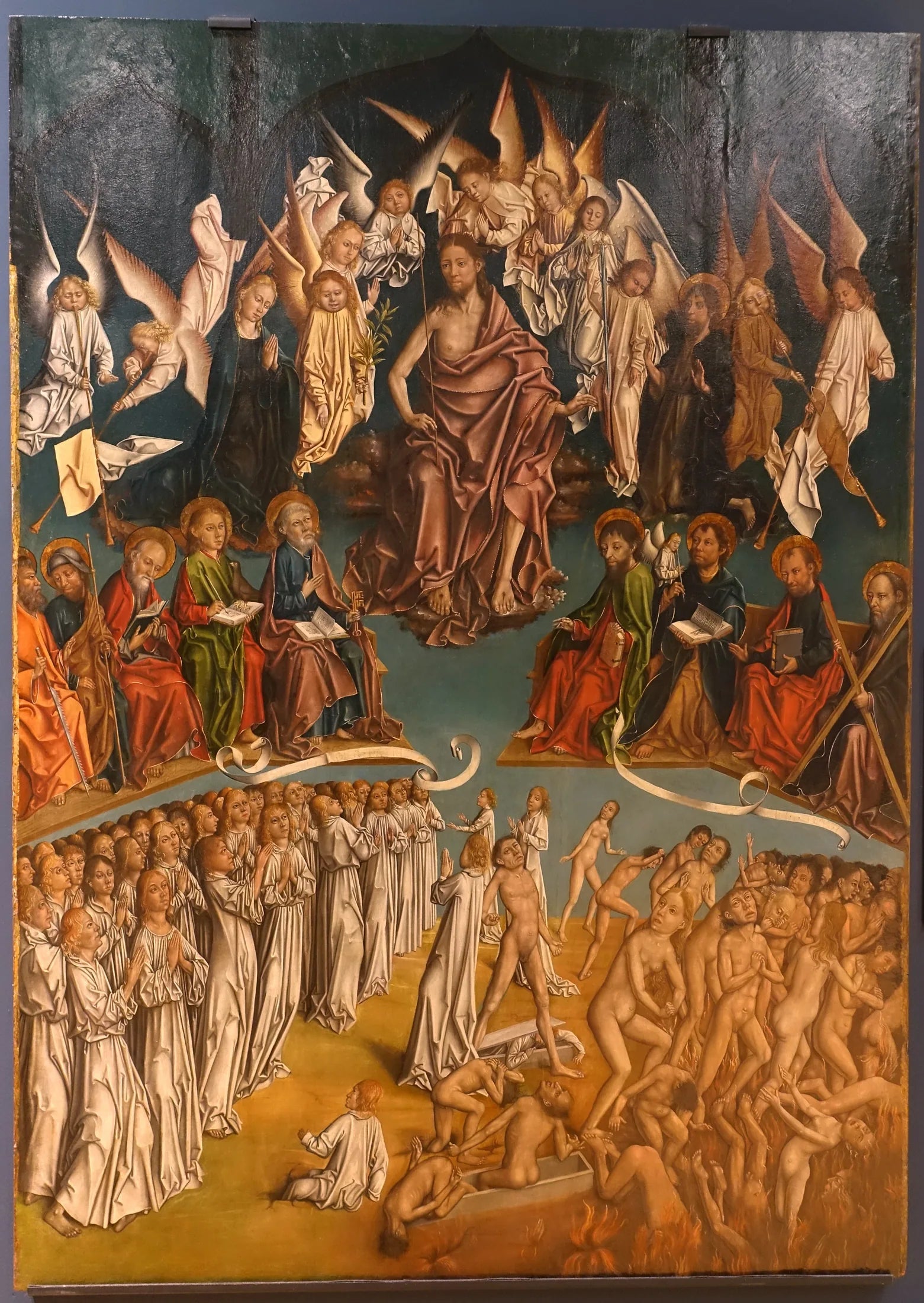 Le Jugement dernier - Fernando Gallego image 1 reproduction de peinture à l’huile