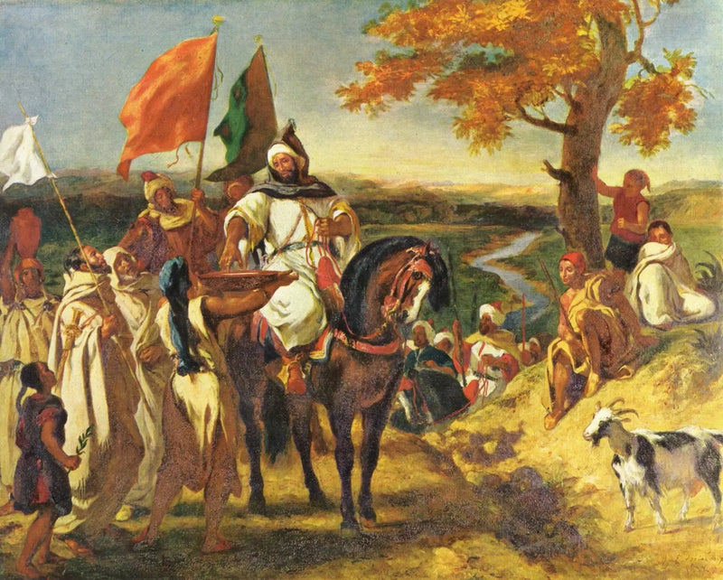 Il Kaïd, capo marocchino - Eugène Delacroix