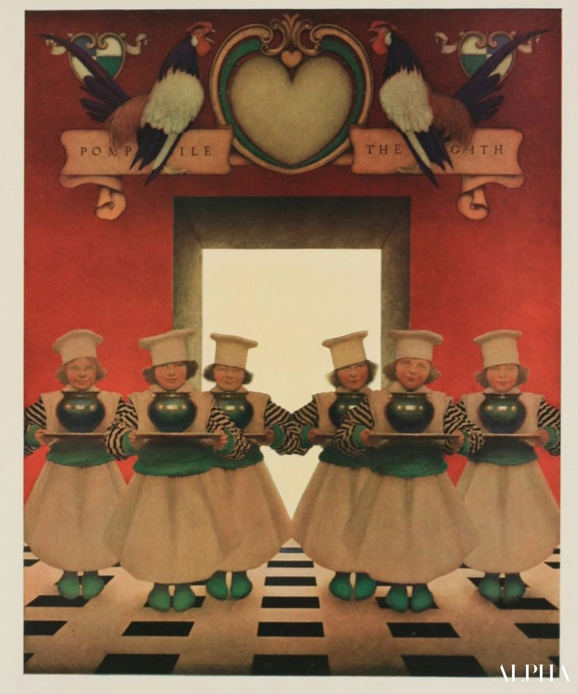 Il Knave of Hearts di Maxfield Parrish - Riproduzioni di quadri e dipinti di alta gamma