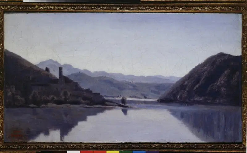 Il lago di Piediluco - Jean-Baptiste Camille Corot