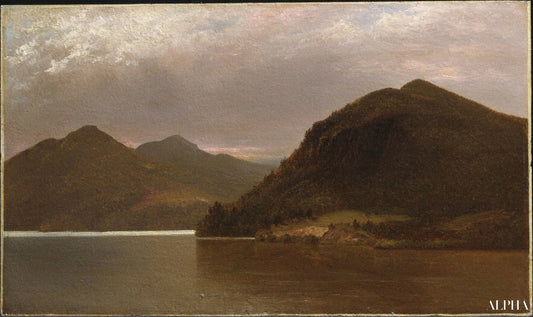 Il lago George, 1870 di John Frederick Kensett - Riproduzioni di quadri e dipinti di alta qualità