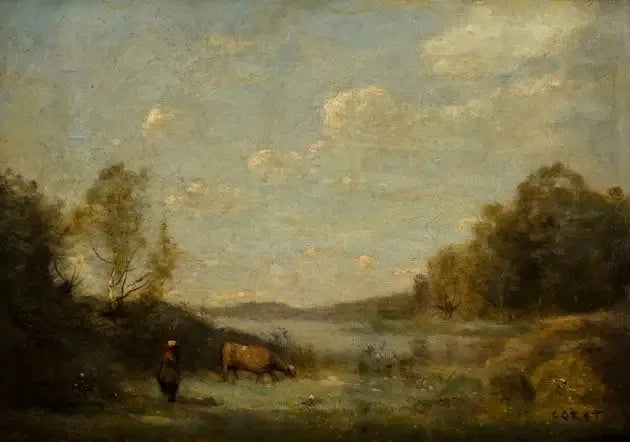 Il lago - Jean-Baptiste Camille Corot