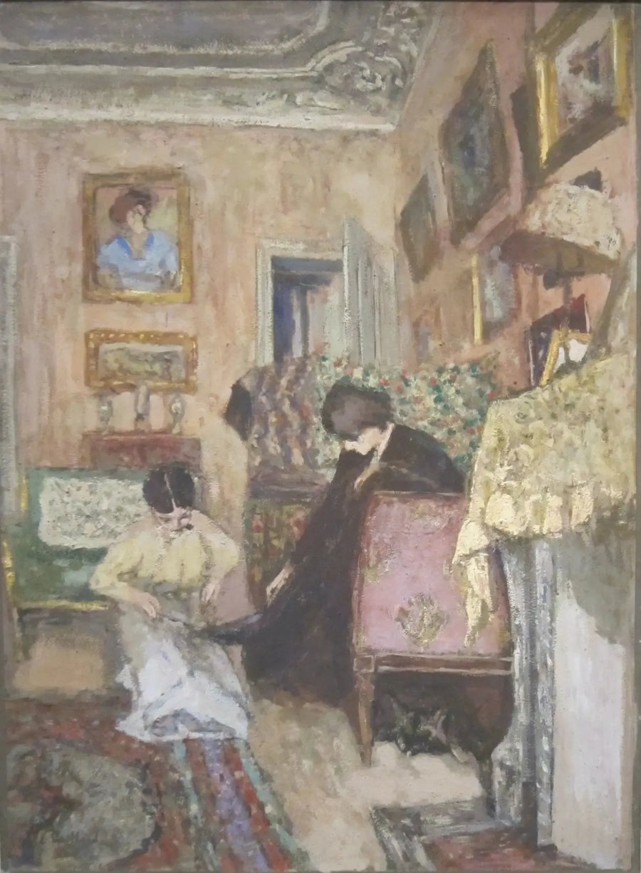 Il lacetto della scarpa - Édouard Vuillard