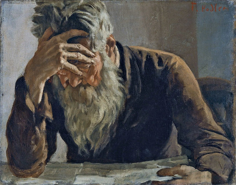 Il lettore - Ferdinand Hodler
