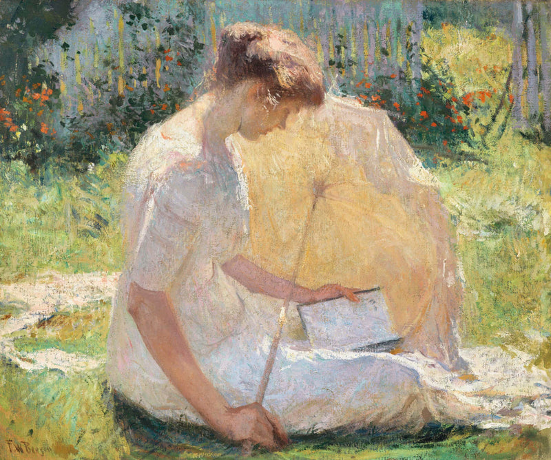 Il lettore - Frank Weston Benson