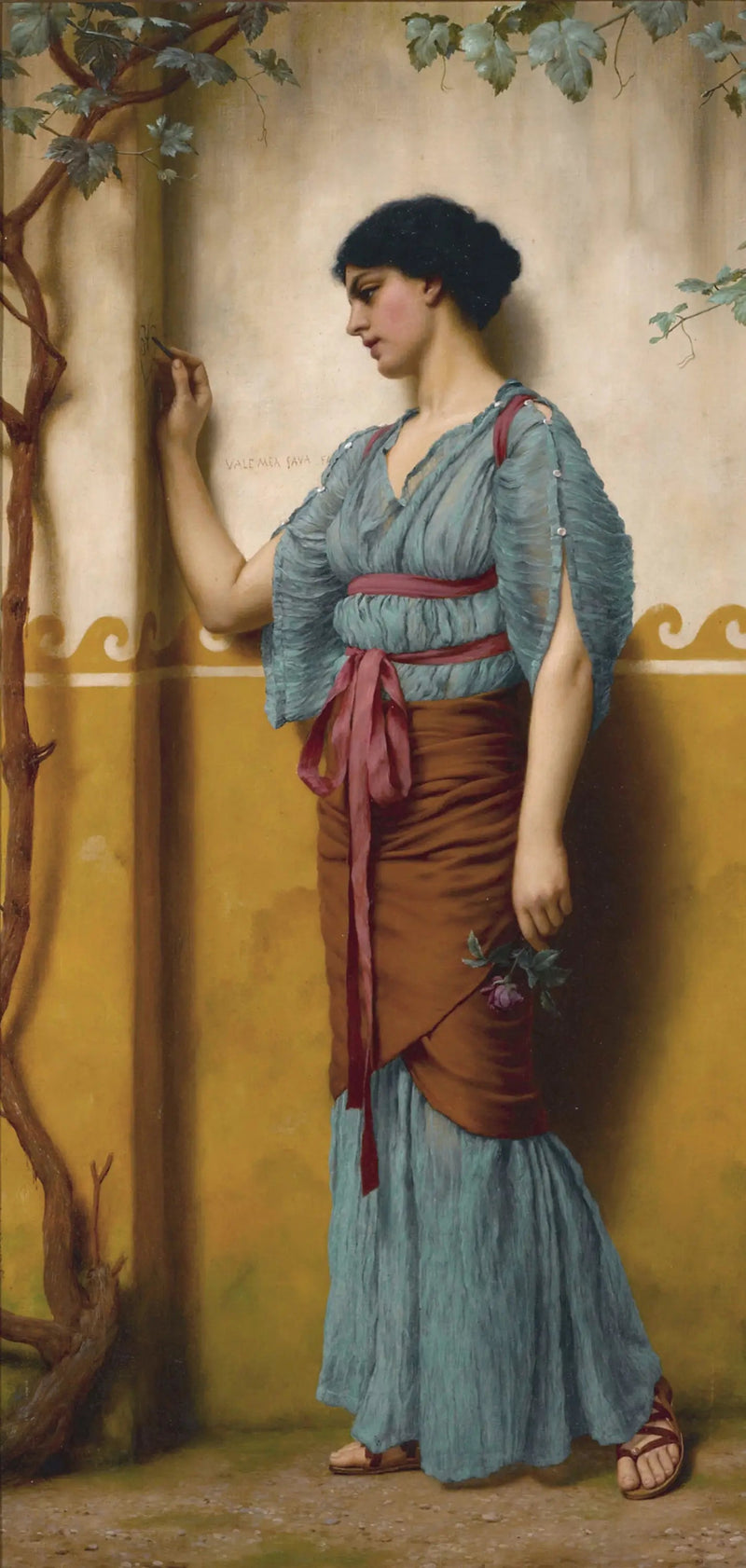 Il luogo dell'incontro - John William Godward