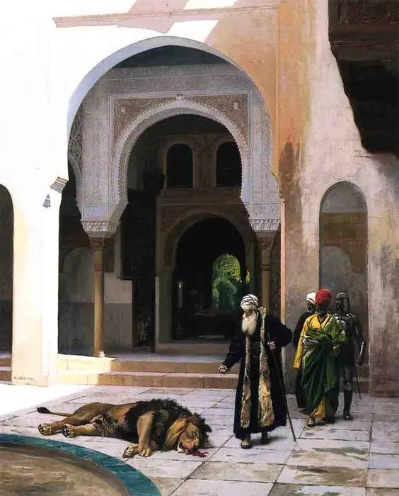 Il Leone maledetto - Jean-Léon Gérôme