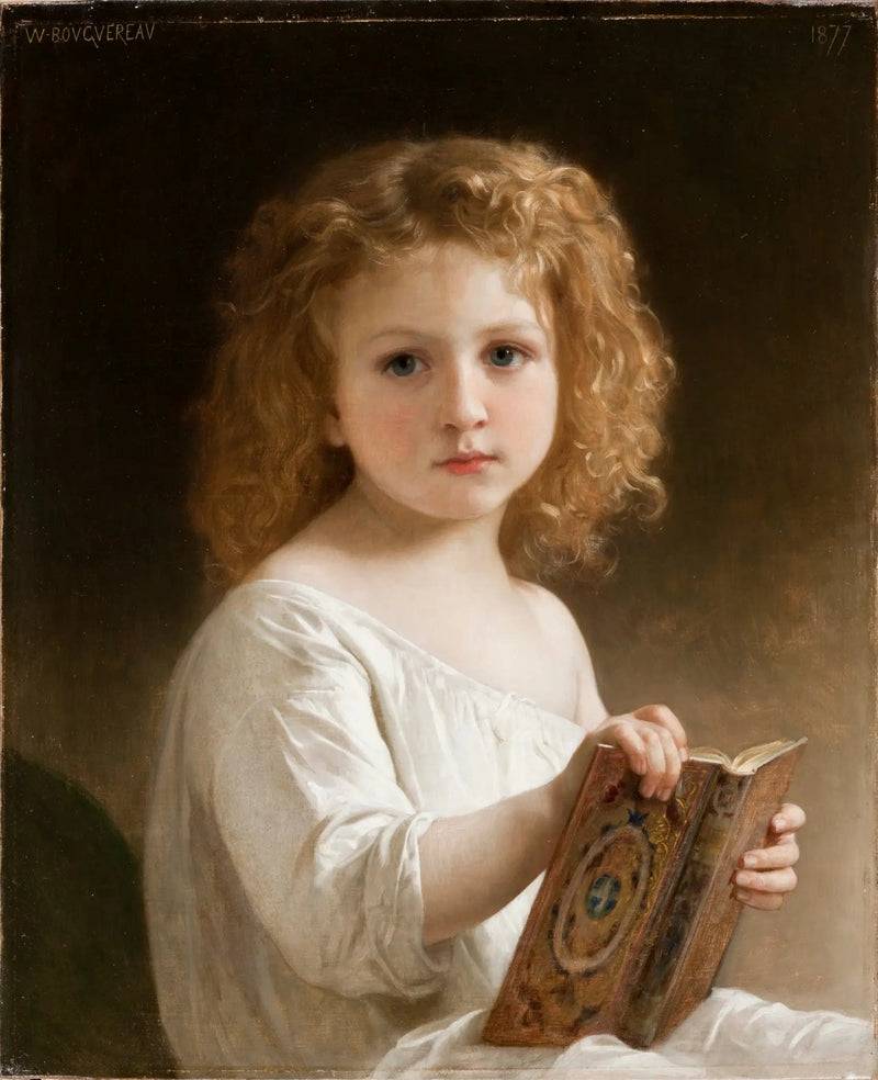 Il libro di storia - Bouguereau