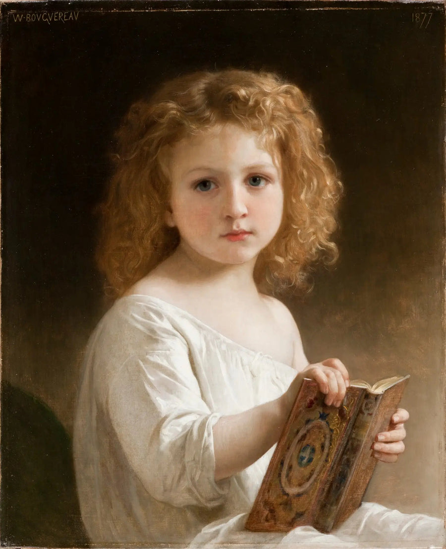 Il libro di storia - Bouguereau
