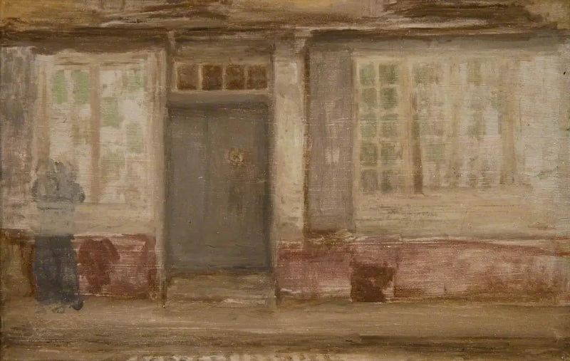 L'Alloggio del Prete, Dieppe - James Abbott McNeill Whistler
