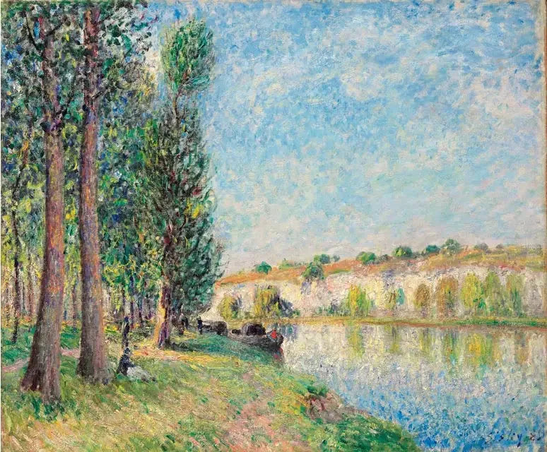 Il Loing a Moret - Alfred Sisley