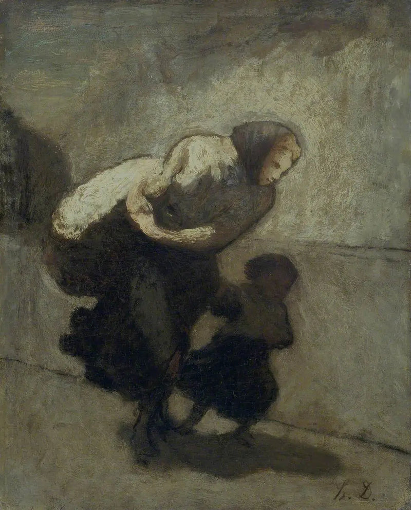 Il peso pesante - Honoré Daumier