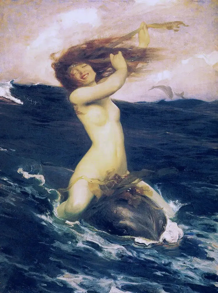 Il folletto in schiuma - Herbert Draper