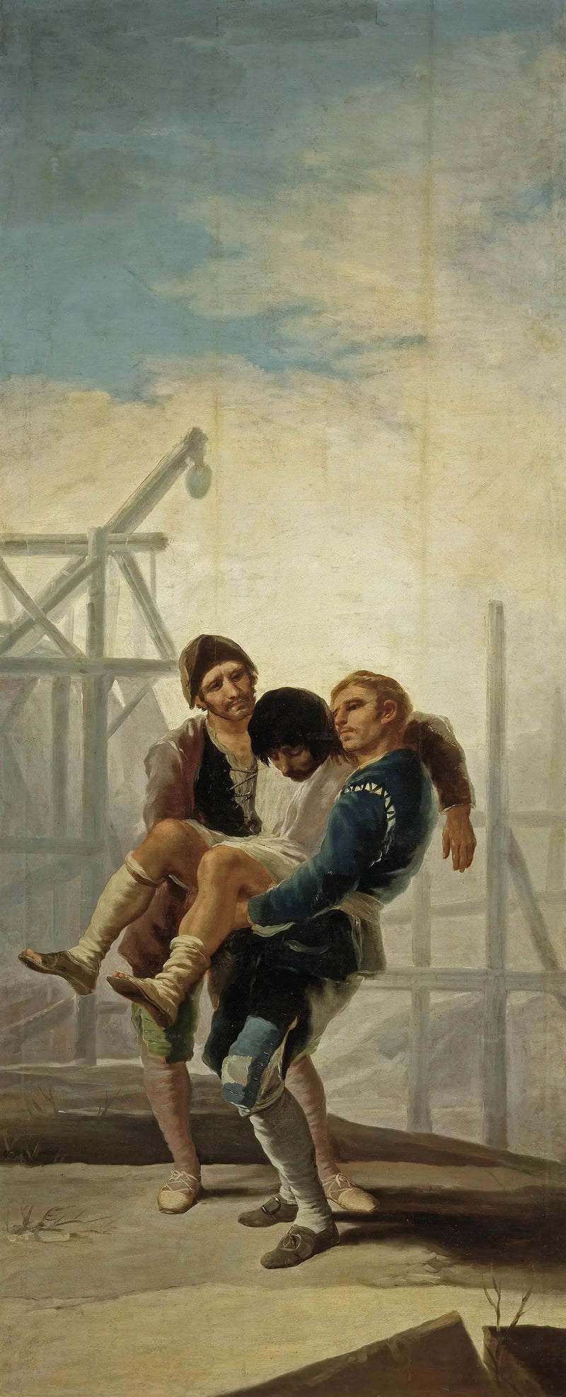 Il Muratore ferito - Francisco de Goya