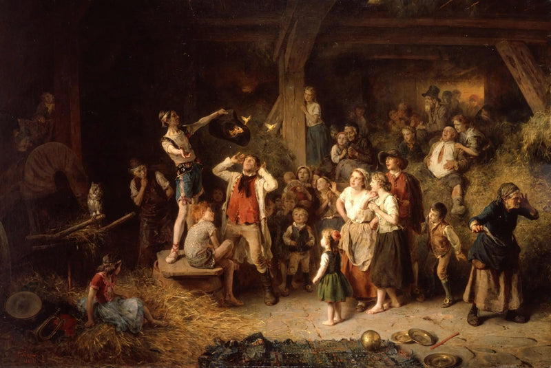 Il mago nella stalla - Ludwig Knaus