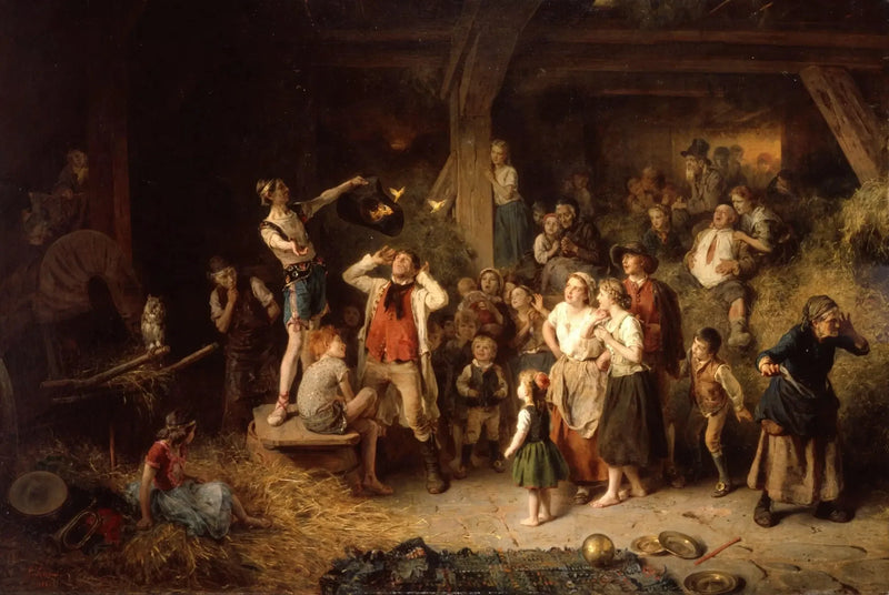 Il mago nella stalla - Ludwig Knaus