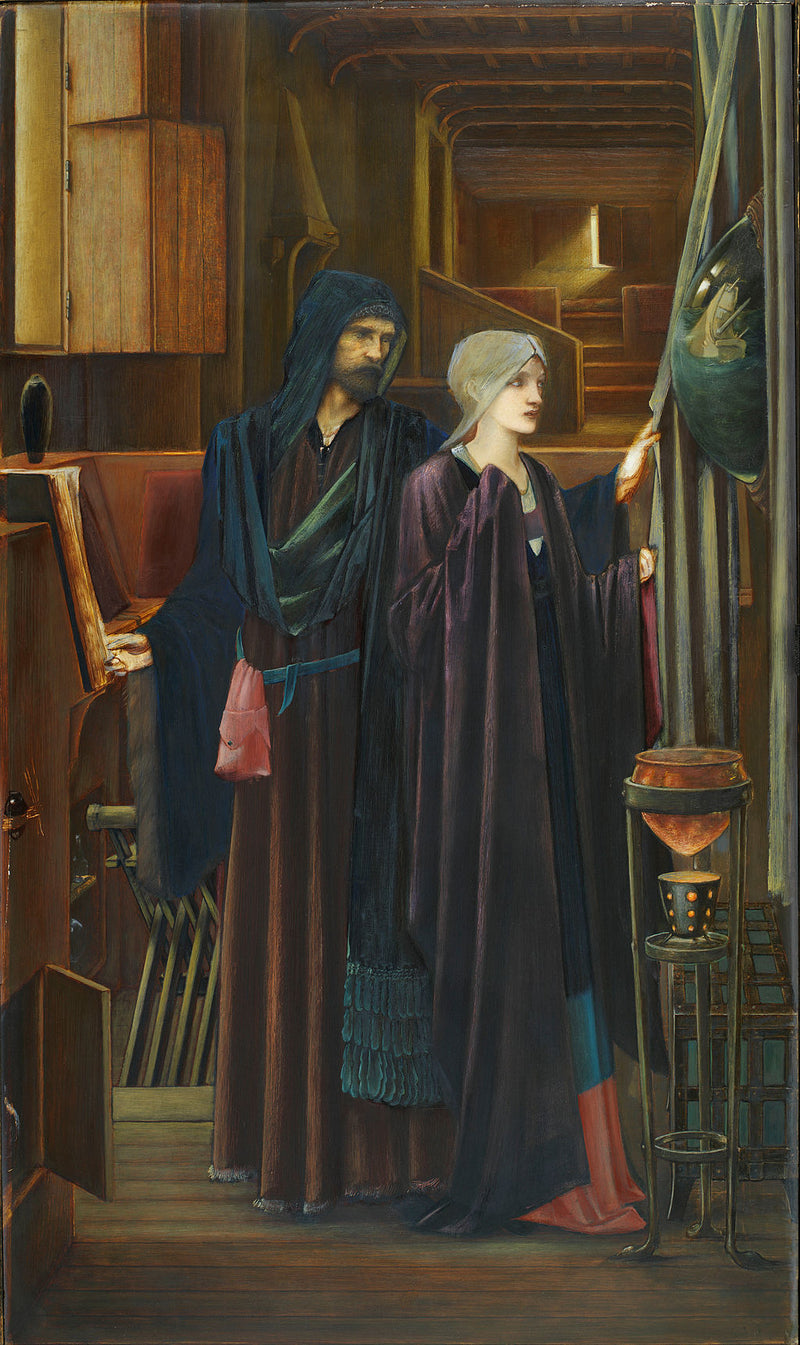 Il mago - Edward Burne-Jones