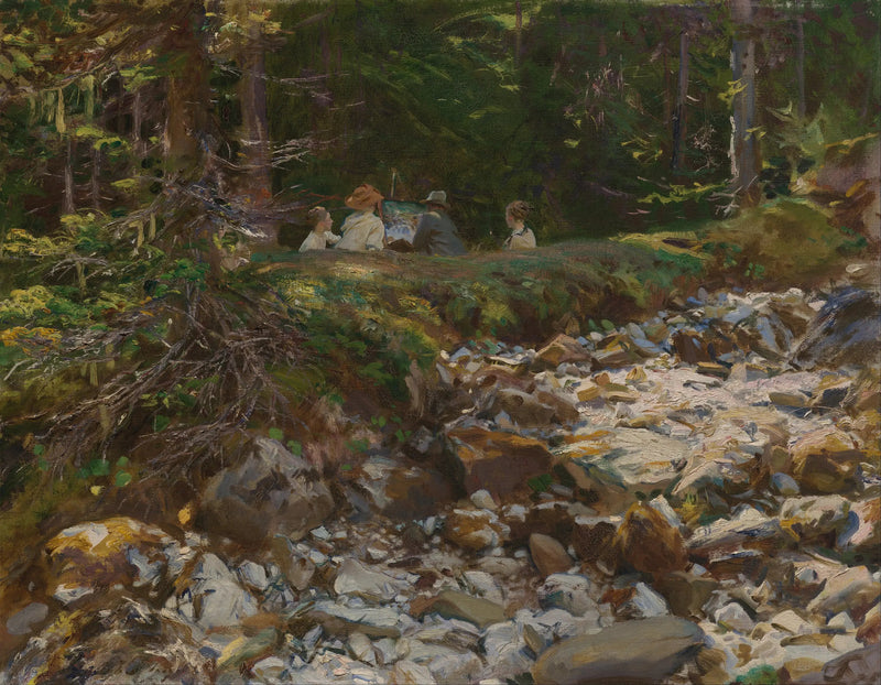 Il maestro e i suoi allievi - John Singer Sargent