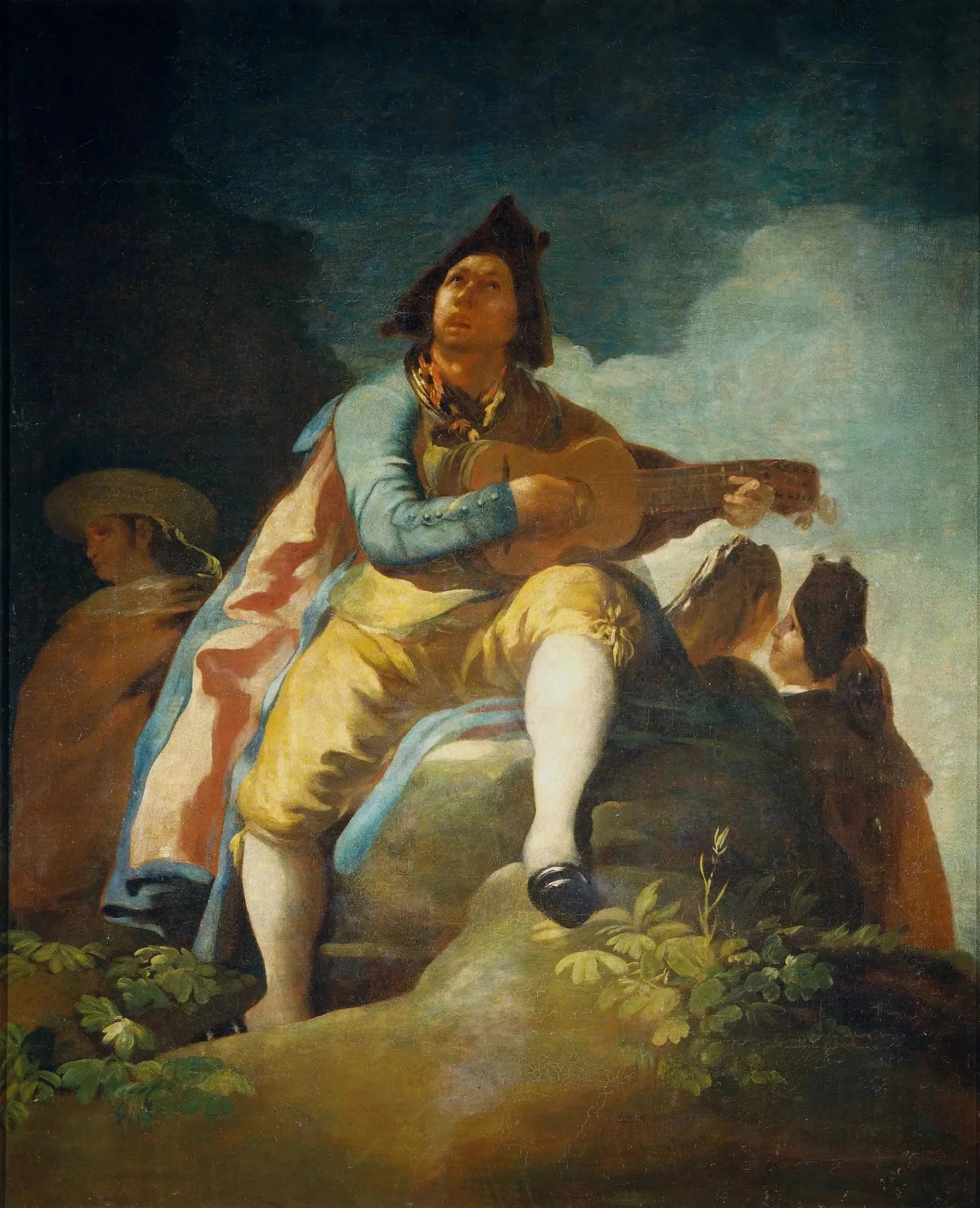Le Majo de la guitare - Francisco de Goya image 1 reproduction réalisée par Alpha Reproduction