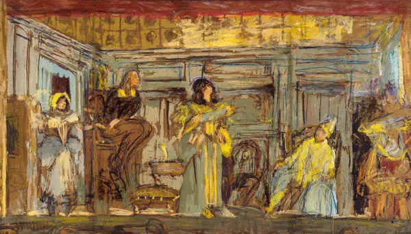 Il malato immaginario - Édouard Vuillard