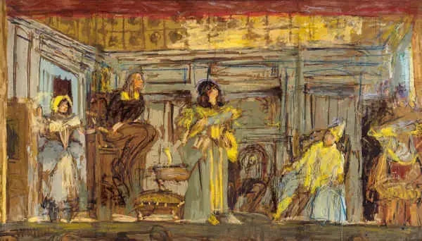 Il malato immaginario - Édouard Vuillard