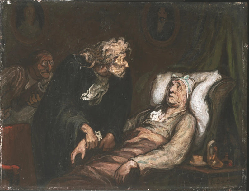 Il malato immaginario - Honoré Daumier