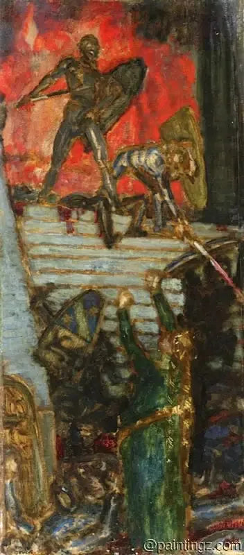 "Il Malheur des Nibelungen - Franz von Stuck"