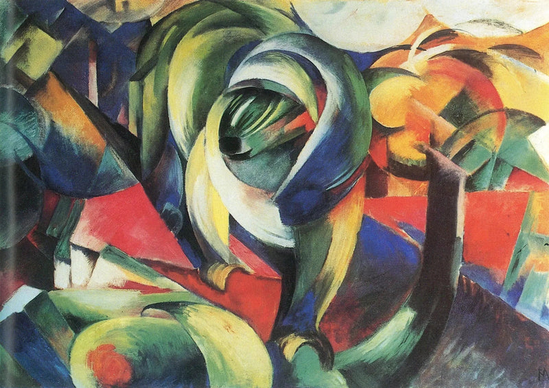 Il Mandrillo - Franz Marc