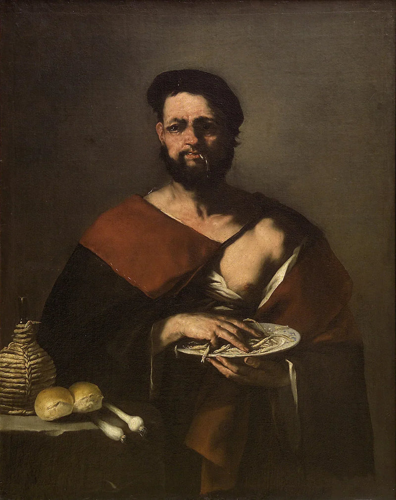 Il mangiatore di pesce - Luca Giordano