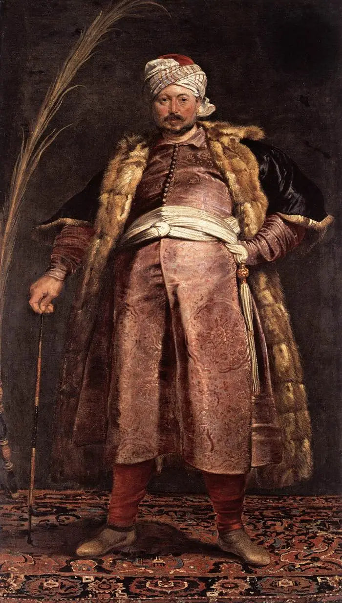 Il mercante Nicolas des Respaigne in pellegrinaggio a Gerusalemme - Peter Paul Rubens