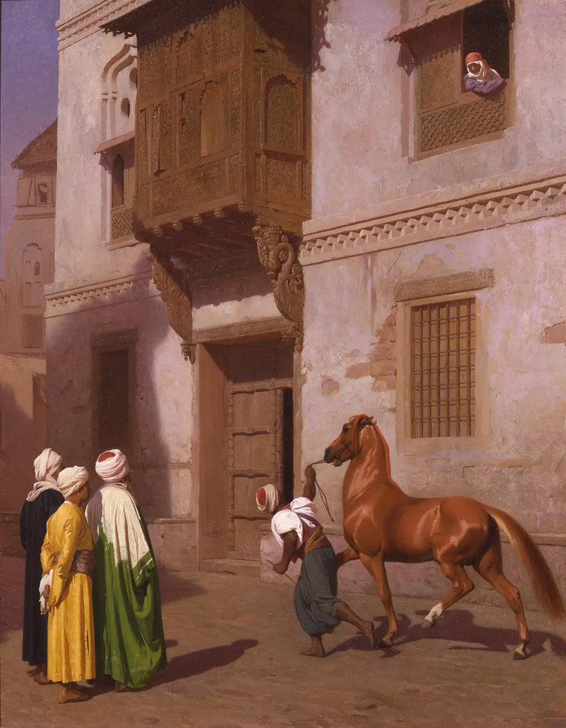 Il mercato dei cavalli - Jean-Léon Gérôme